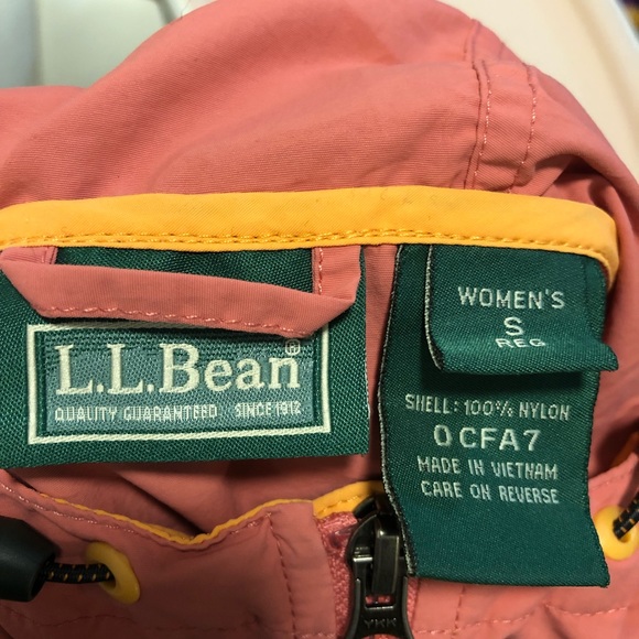 Ll Bean ladies athletic windbreaker size small - Picture 5 of 5